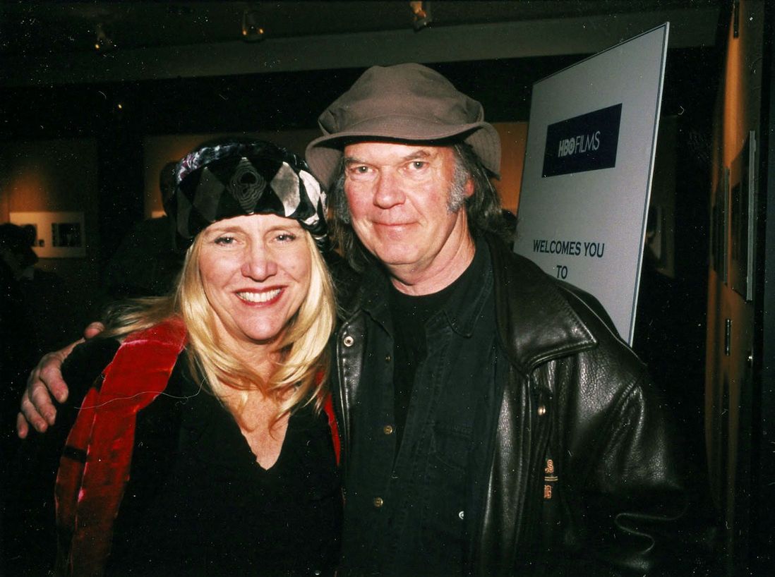 Pegi and Neil Young in 2004<br>